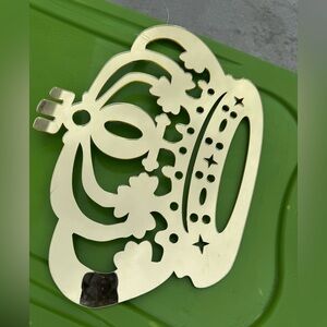 Acrylic Gold Mirror Crown